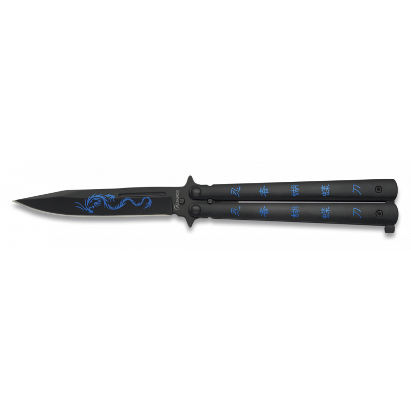 COUTEAU PAPILLON ALBAINOX NIGHT FIGHTER II 