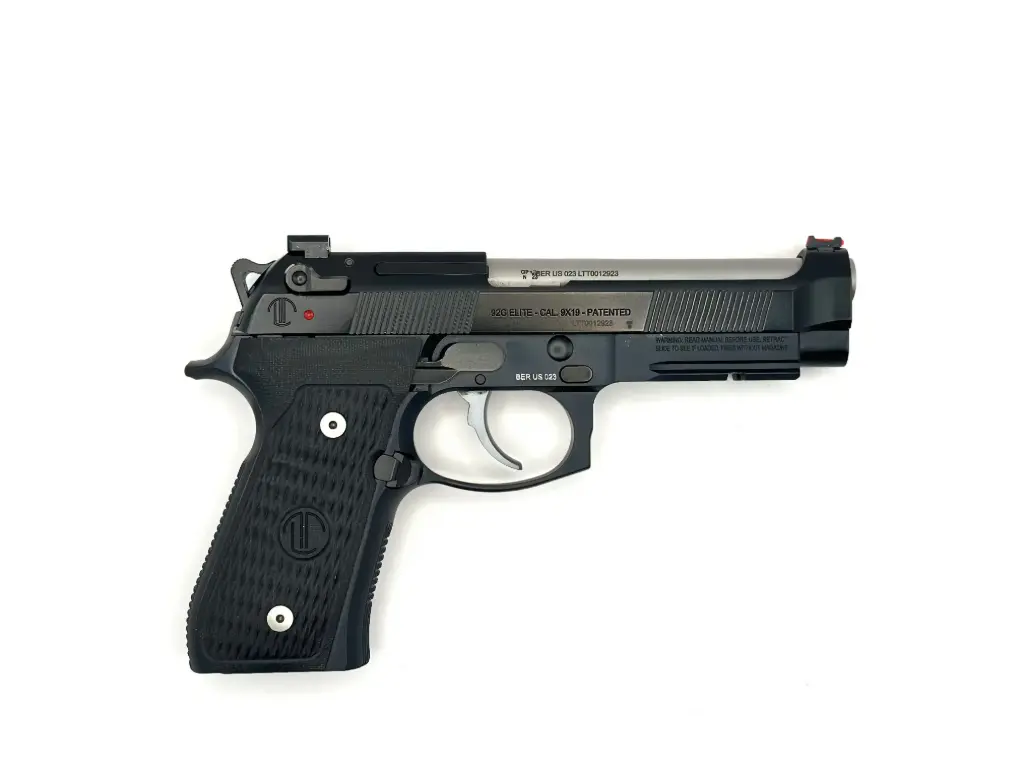 PISTOLET BERETTA 92G ELITE LTT ERNEST LANGDON CAL.9x19
