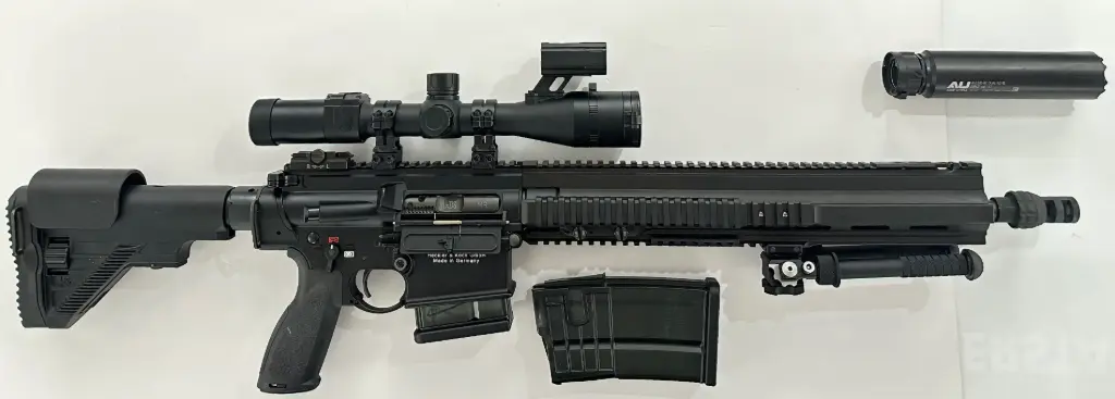 CARABINE HK MR308 CIVIL A3-G28 16,5" BLACK - CAL.308WIN