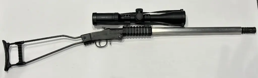 CARABINE CHAPPIA LITTLE BADGER - CAL.22MAG + LUNETTE "HAWKE" VANTAGE IR 3-9x40