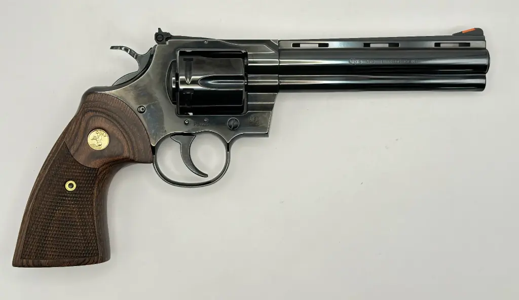 REVOLVER COLT BLUED PYTHON 6" - CAL.357 MAGNUM