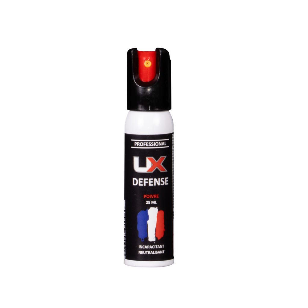 UX DEFENSE POIVRE 25ml INCAPACITANT ET NEUTRALISANT 