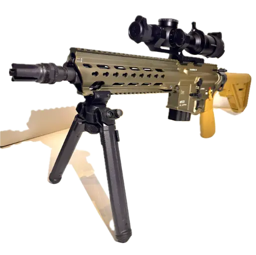 CARABINE HK AR15 MR223 - Lunette VORTEX - BORELOCK Hiper 5.56 Flash Hider - BIPIED