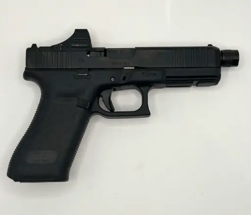 PISTOLET GLOCK 17 GEN5 FS Fileté - Viseur Reflex HOLOSUN SCS MOS GR