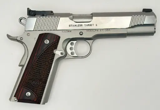 PISTOLET KIMBER 1911 STAINLESS TARGET II - CAL.45ACP