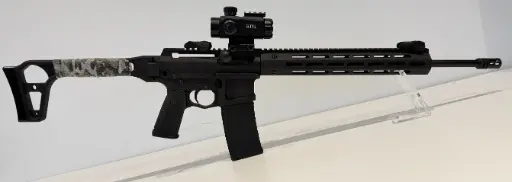 CARABINE TROY SIDE ACTION RIFLE  - CAL.222REM + 1 VISEUR POINT ROUGE TACTIQUE RTI OP809