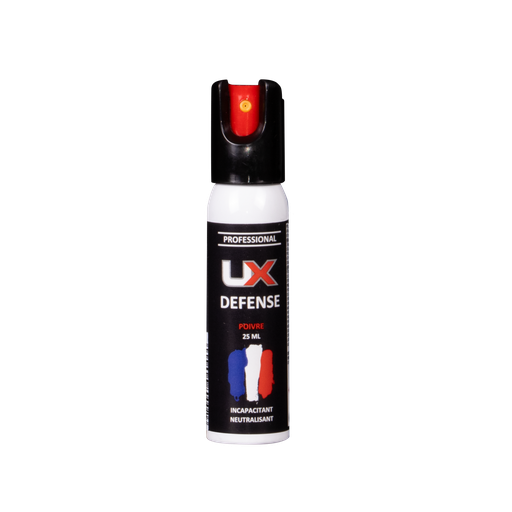 UX DEFENSE POIVRE 25ml INCAPACITANT ET NEUTRALISANT 